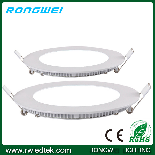 Indoor Decoratation Epistar SMD2835 22W Round LED Panel Light