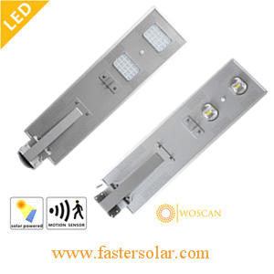 40W Integrated LED Solar Garden Street Light for Oudoor Road