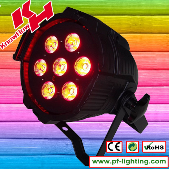 Hot Selling 7PCS*10W RGBW 4 in 1 Mini LED PAR Light