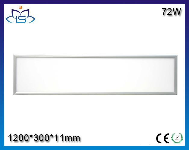 1200*300*11mm 72W LED Panel Light