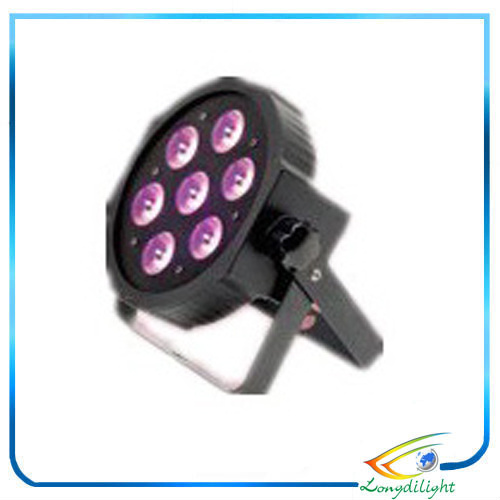 7PCS RGB 3in1 Slim LED Flat PAR Can (LD-2145C-7)