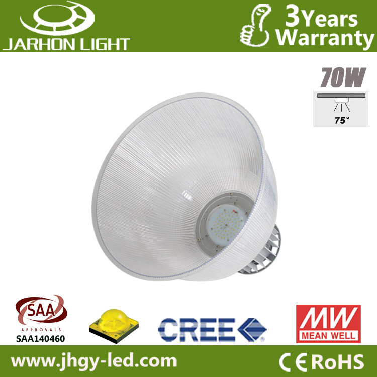 Multi-Angle Reflector 70W Meanwell CREE LED High Bay Light