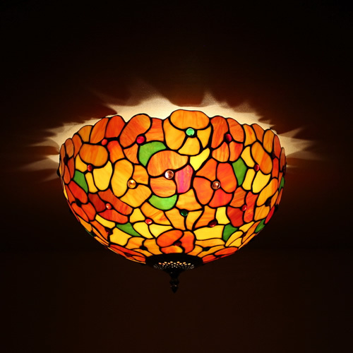 Cheap Tiffany Ceiling Lamp with Modern Style for Coffee Shop (XC16002)