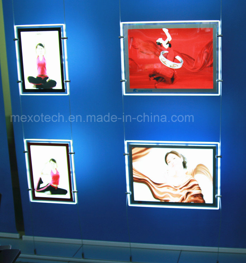 Indoor LED Backlit Magnetic Slim Lightbox for Advertising