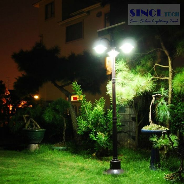 12W LED Solar Garden Light Stainless Steel Solar Street Light