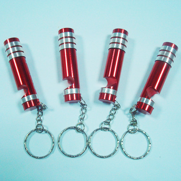 LED Bottle Opener Keychain Flashlight