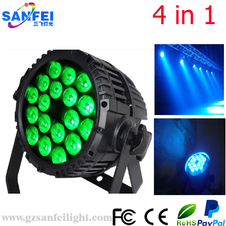 Outdoor LED Full Color 18PCS*10W PAR Light