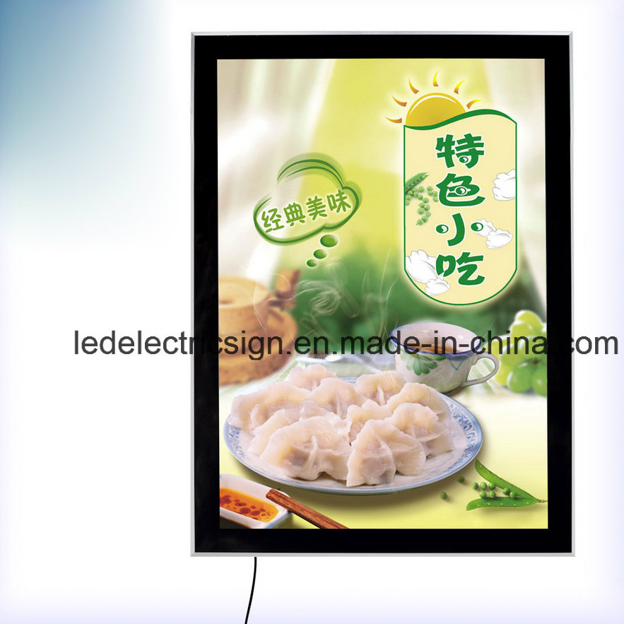 Crystal Frame Slim Advertising LED Light Box