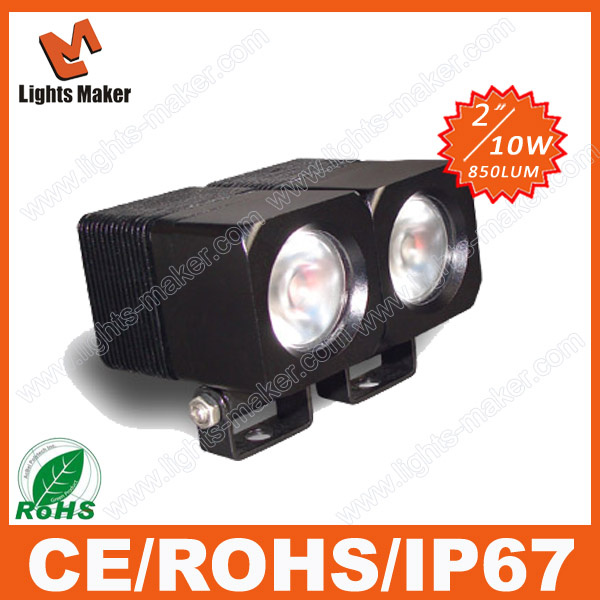 10W CREE Car LED Work Light, 10W Driving Lights Offroad LED Car Lights