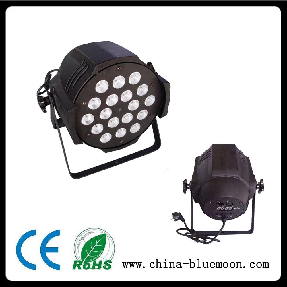 4-in-1 RGBW 18X10W LED Aluminum PAR Light