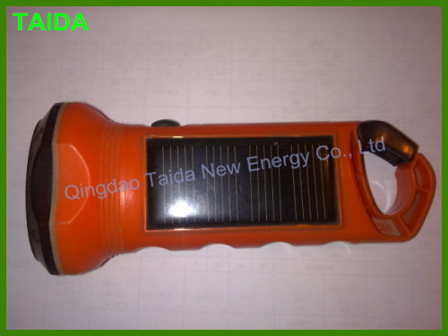 Emergency LED Solar Small Mini Flashlight