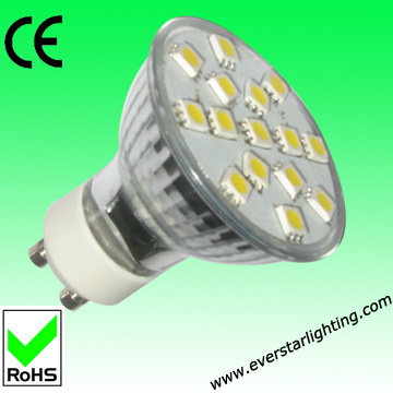 3W SMD GU10 LED Spotlight (LED-GU10-S15) 