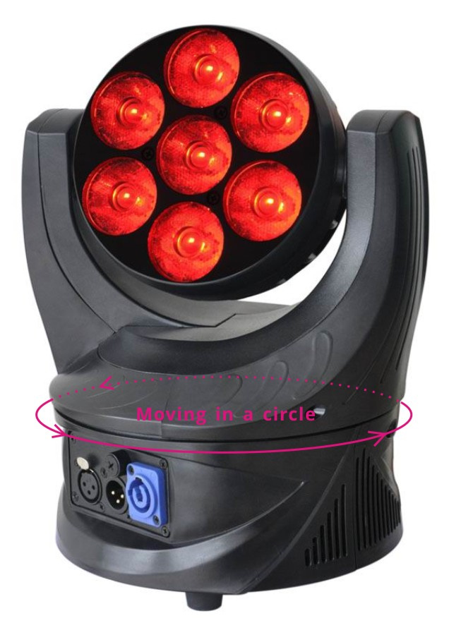 LED Stepless Moving Head Light