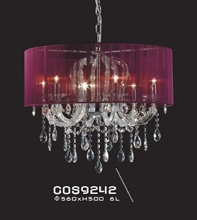 Room Crystal Chandelier Shade Lamps (Cos9242)