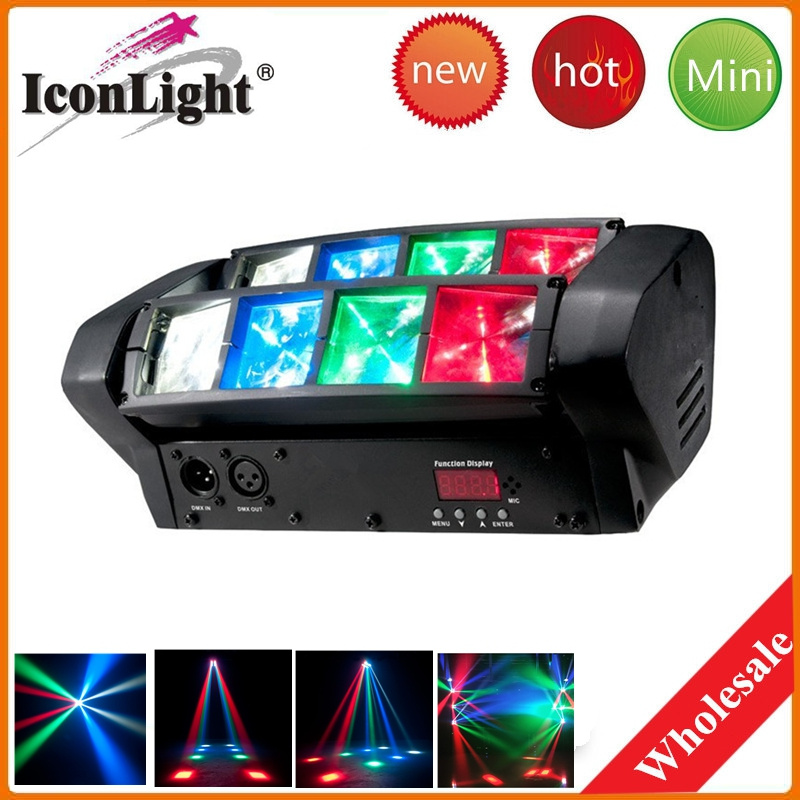 Moving Head Mini Spider Light 2016 New 8*3W RGBW (ICON-M080C)