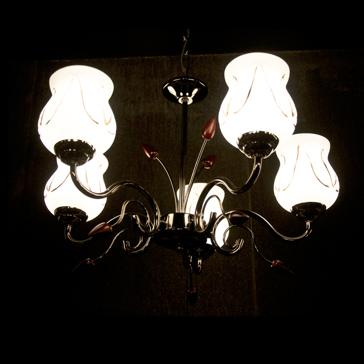 Antique Chandelier Lamp Crystal Ceiling Pendant Lighting Tb1021-5L