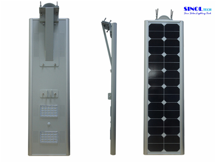 40 Watt LED Solar Street Light Integrated with Battery