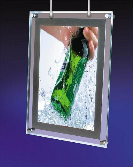 LED Double-Side Acrylic Crystal Light Box