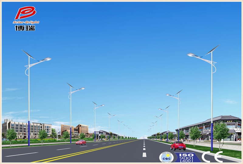 Wbr013 30W Single Lamp Solar LED Street Light