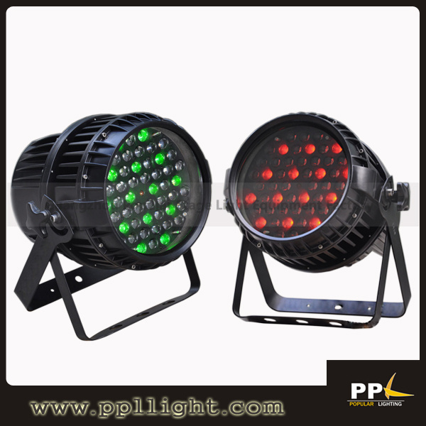 Zoom 54X3w Outdoor RGBW LED PAR Light IP65