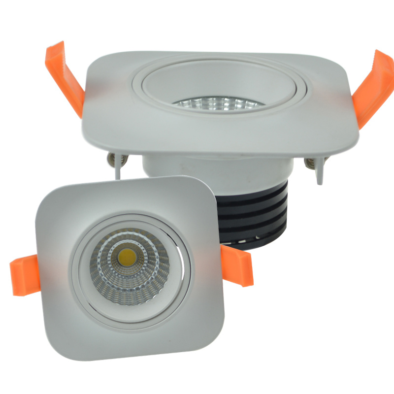 Adjustable White Square Down LED Lights