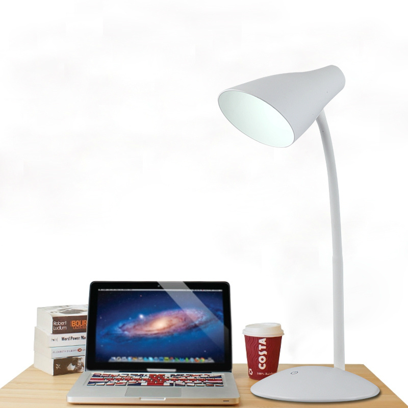 House Using LED Desk Lamp for Reading