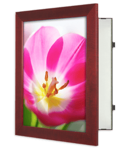 Wood-Framed Edgelit Slim Light Box