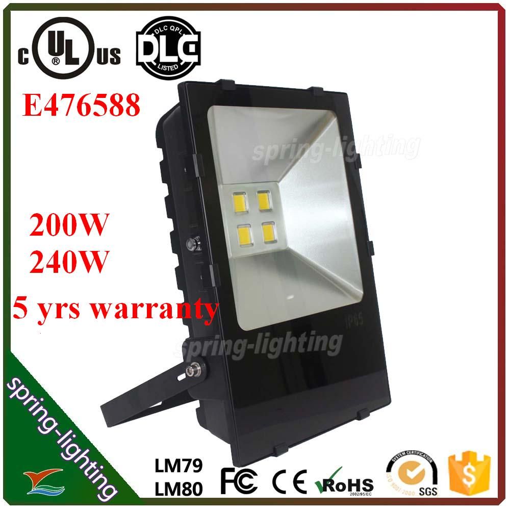 UL Listed Slim Shape 200W LED Flood Light