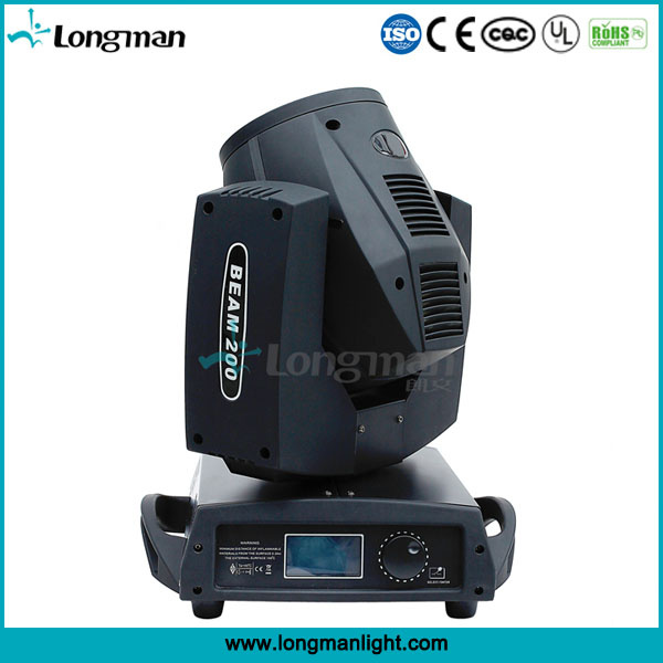 Gobo Wheel LED 200W Beam Moving Head Light for DJ