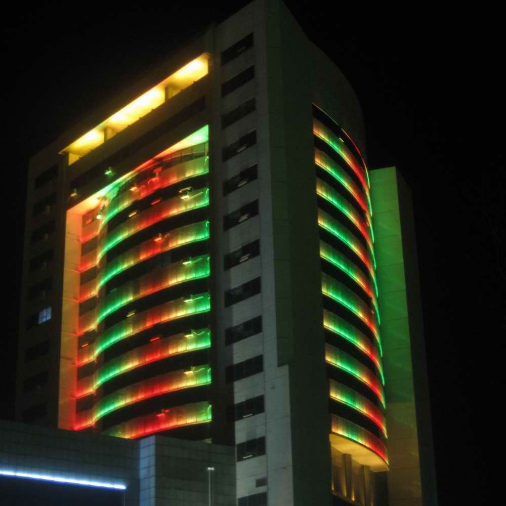 Waterproof 24X1w RGB Outdoor LED Wall Washer Light