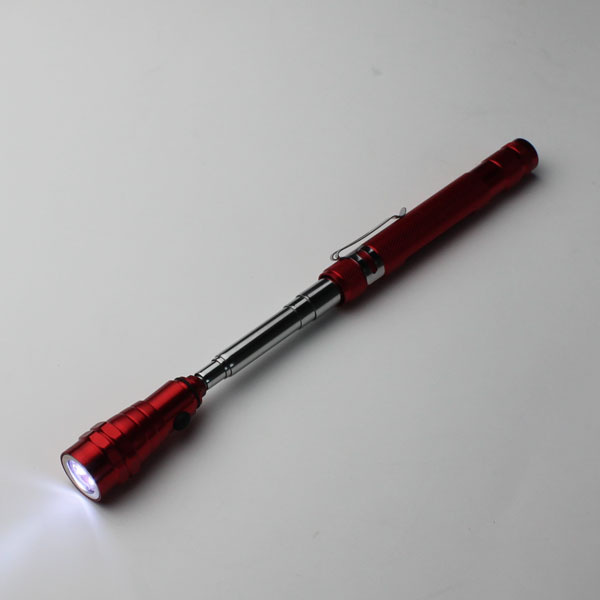 Aluminium LED Flashlight with Telescoping Magnet (PT91566-5)