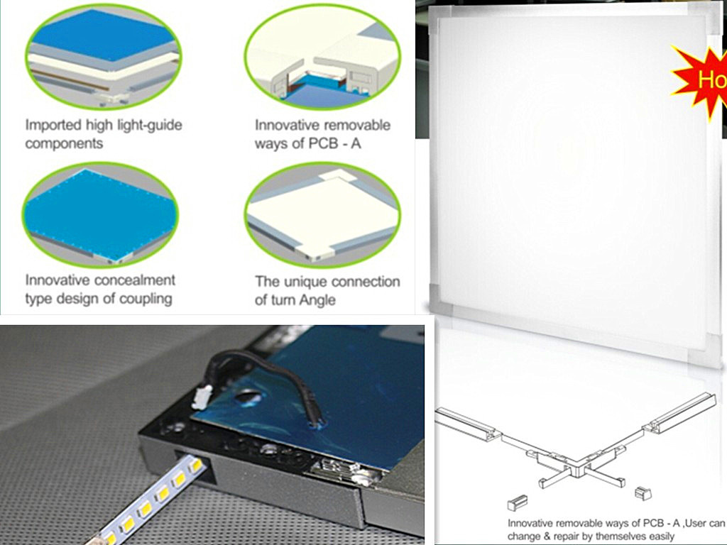 600*1200 72W LED Panel Lights Project Light