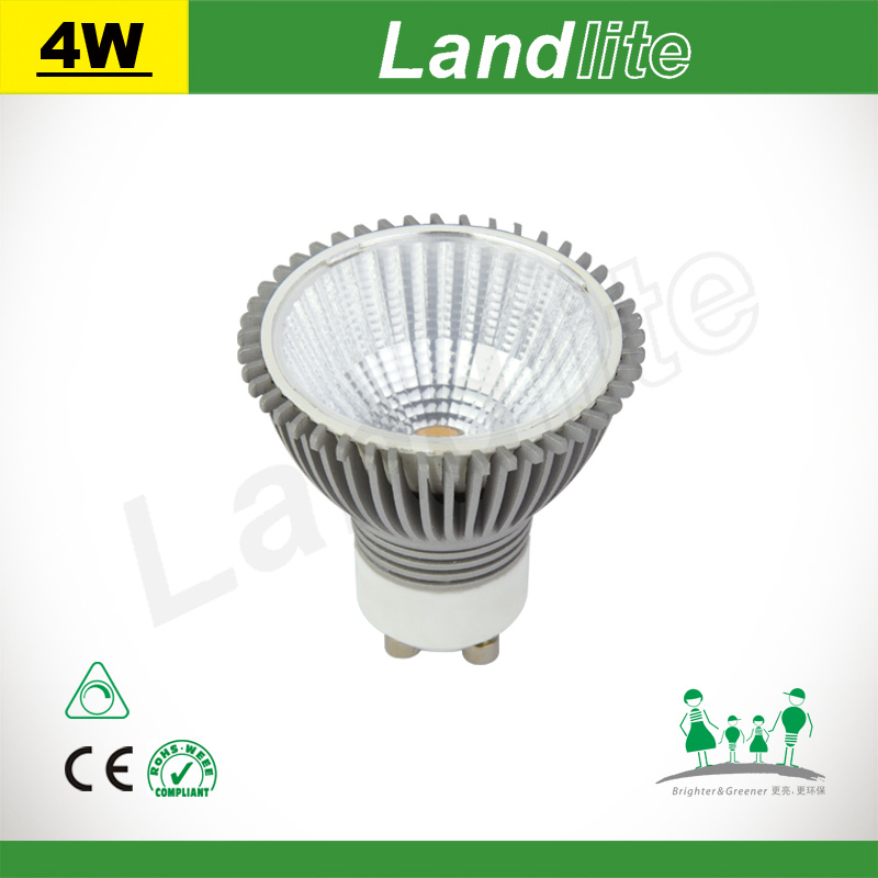 COB GU10 LED Spotlight (LED-GU10/R 4W)