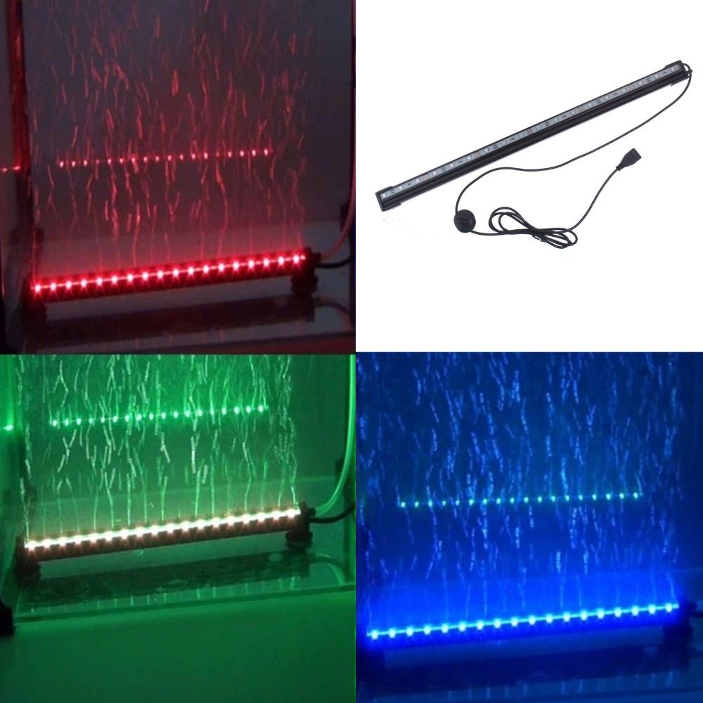 Underwater RGB LED Light/18LED Colorful LED Aquarium Light/Fish Tank Aquarium LED Light