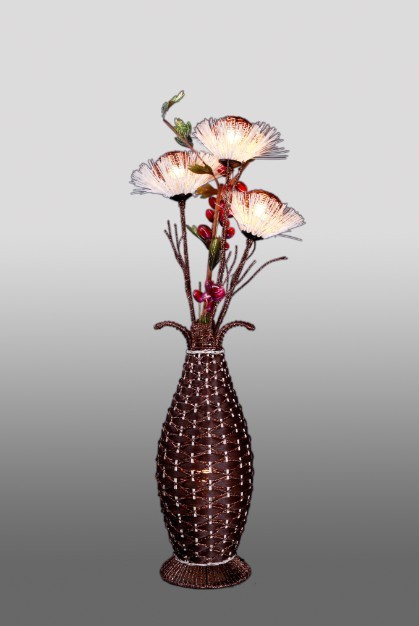 Brown Vase Table Lamp 4