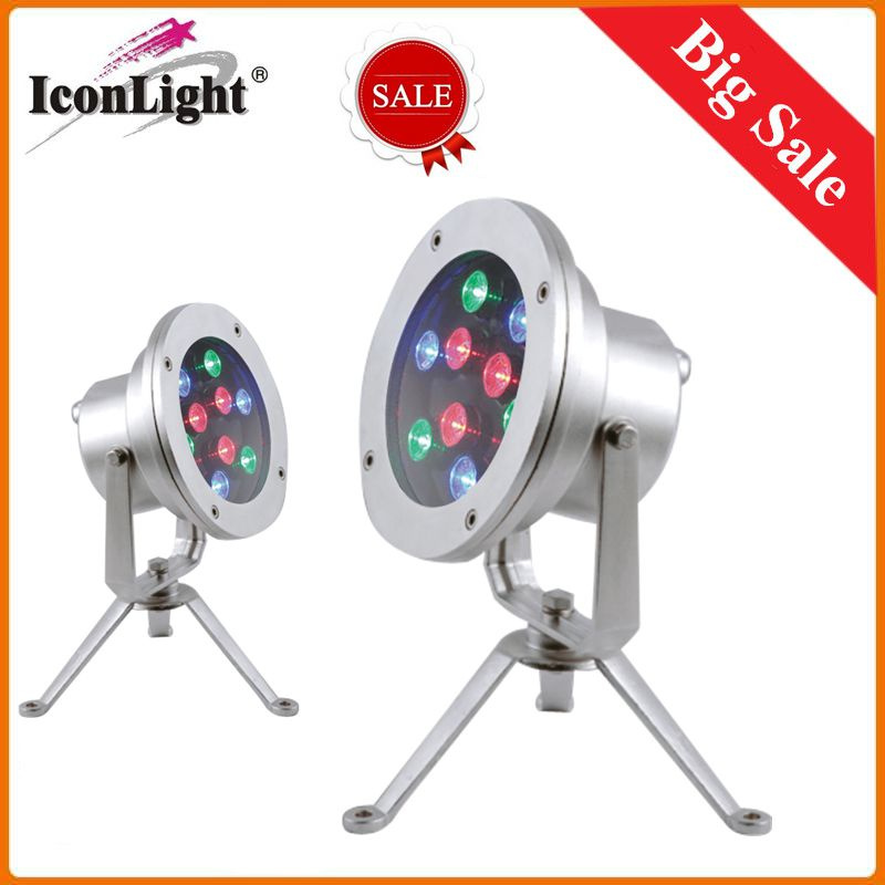 Wholesale LED 9*1W Outdoor Underwater Lamp DC24V Street Light (ICON-E002)