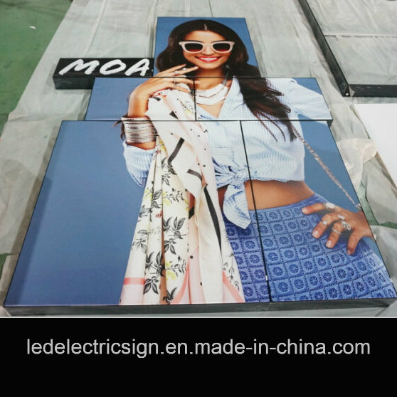 Shopping Malls Clothing Advertising LED Ultra-Thin Light Box