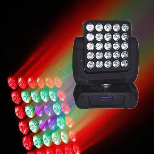 5X5X15W LED RGBW 4in1 Moving Head Light