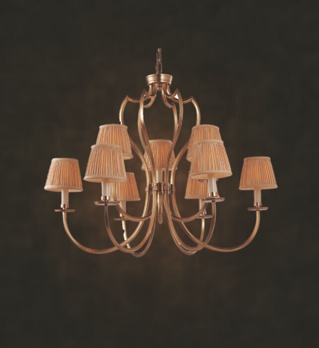 Home Decoration Copper Lamp Chandelier (N10031-3-6)
