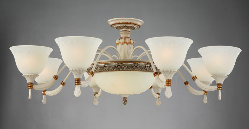 Christan Rose Alloy Chandelier Pendant Lamp