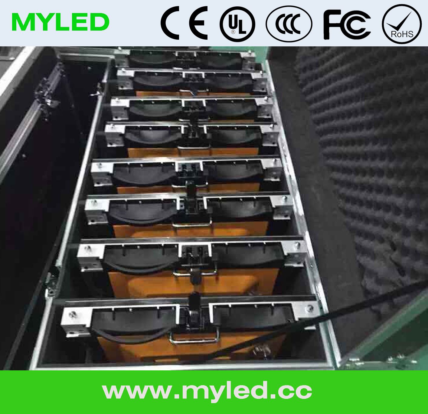 P4.81 Rental LED Display (Die-Casting Aluminum cabinet)