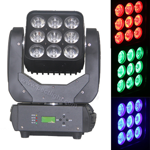 LED RGBW 4in1 Moving Head Matrix Beam Light