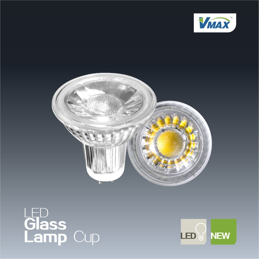 PAR16 3W GU10 LED Glass Lamp Cup