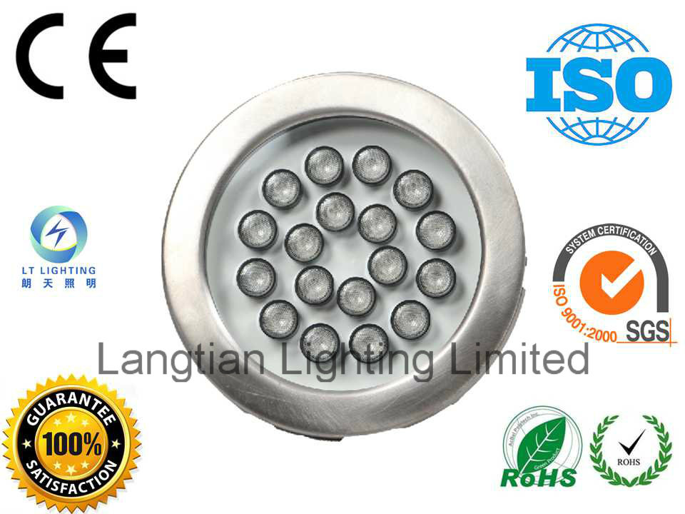 IP68 18W LED Underwater Light
