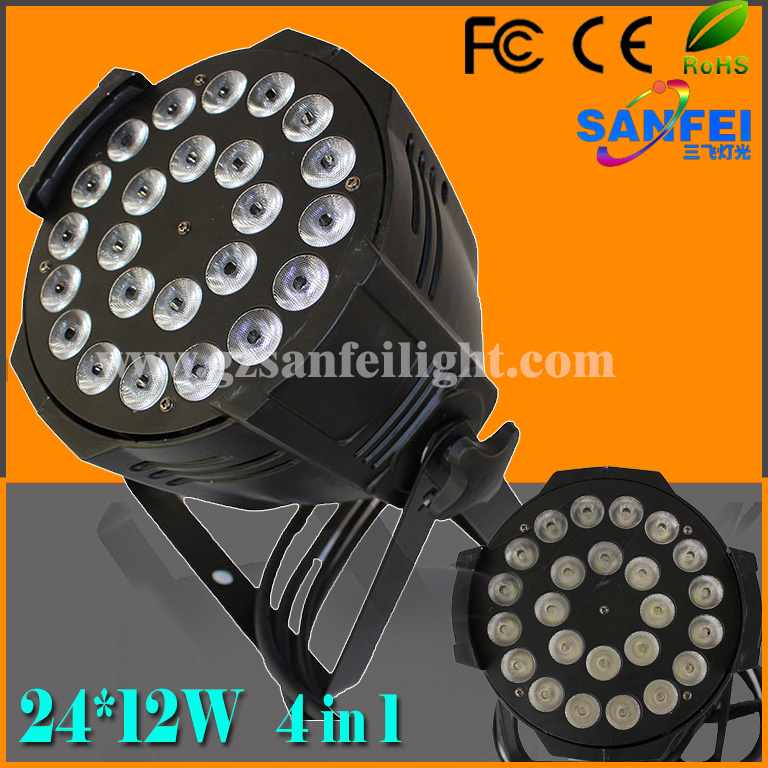 24*12W RGBW 6in1 DJ Disco Bar LED PAR Wash Light (SF-308)