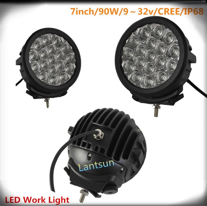IP68 New 90W High Power CREE LED Work Light