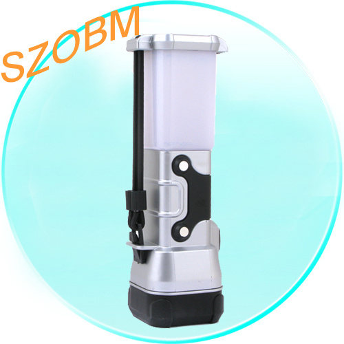 Multi-Functional 10 LED Camping Lantern With Flashlight