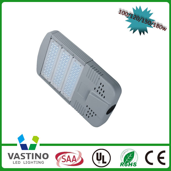 100/120/150/180W 100lm/W LED Street Light