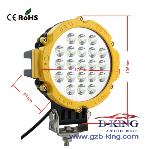 Hot Selling 4620lm 63W 21PCS*3W CREE LED Work Light