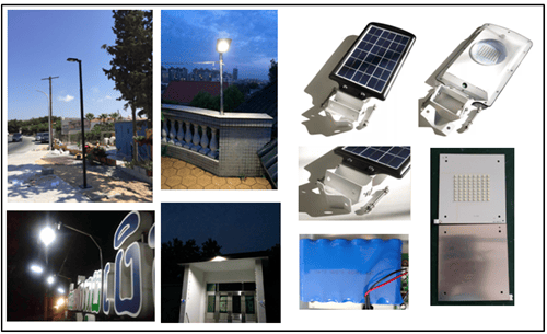 Solar Powered 400lumen LED Garden Light